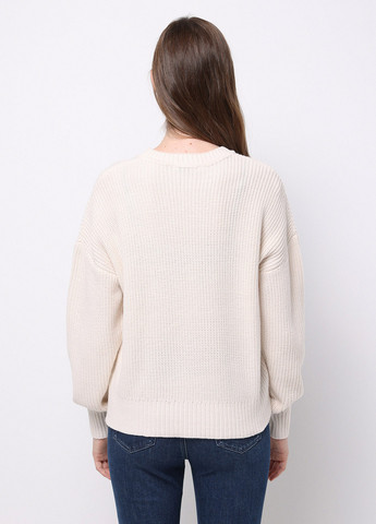 Молочный зимний джемпер джемпер Colin's