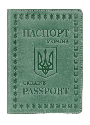Кожаная обложка на паспорт 9,5х13,5х0,5 см Shvigel (253174525)
