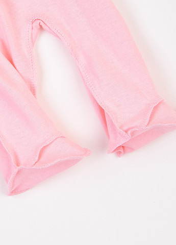Рожевий демісезонний комплект (сорочечка, повзунки) dexter's