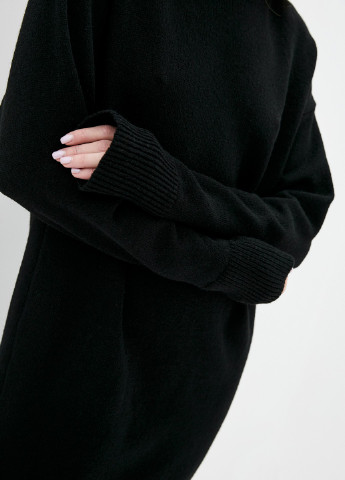 Черное кэжуал платье Sewel однотонное