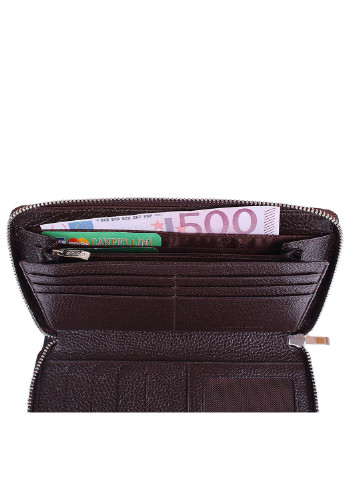 Чоловіча шкіряна борсетка-гаманець 21х12х2,5 см Bond (252127223)