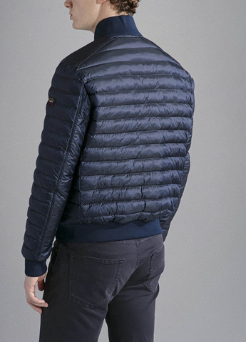 Темно-синій демісезонний Пуховик Paul & Shark