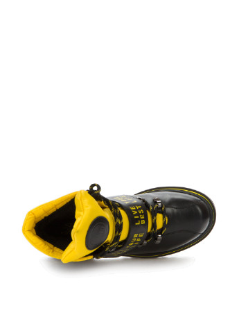 Зимние ботинки хайкеры Keddo без декора тканевые, из искусственной кожи