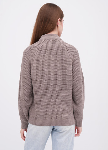 Темно-бежевый зимний свитер EQUILIBRI