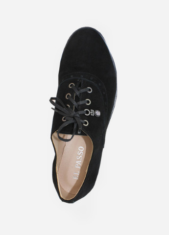 El passo Туфлі RE1435-2555 Чорний чорний з натуральний велюр, україна — демісезон (236016291)