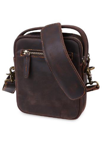 Чоловіча шкіряна сумка 18х20х7 см Vintage (250096897)