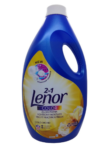 Гель для прання Золота орхідея 45 прань 2,475 л Lenor (254257066)