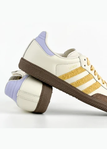Кросівки IE0875 adidas Samba OG Off-White Oat бежеві демісезони (317251671)
