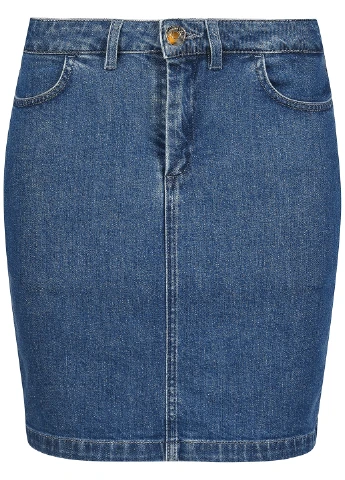 Синяя юбка Trussardi Jeans