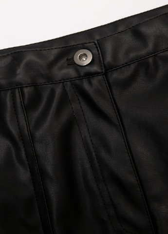 Черная кэжуал однотонная юбка Coccodrillo а-силуэта (трапеция)