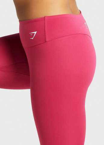 Малиновые демисезонные легинсы Gymshark