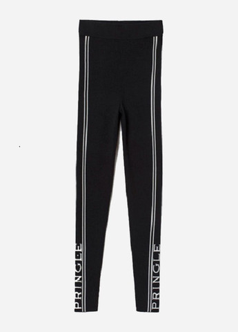 Черные демисезонные леггинсы H&M