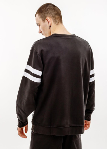 Чорний світшот shv20028-079 Ellesse логотип без декору (318277797)