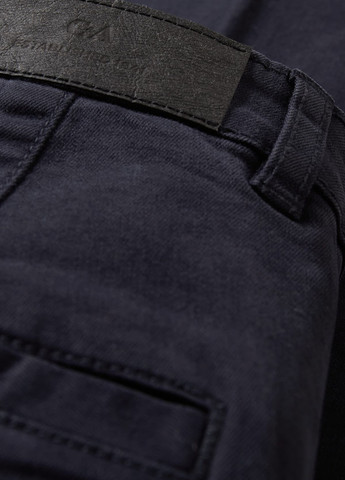 Темно-синие кэжуал демисезонные палаццо брюки C&A