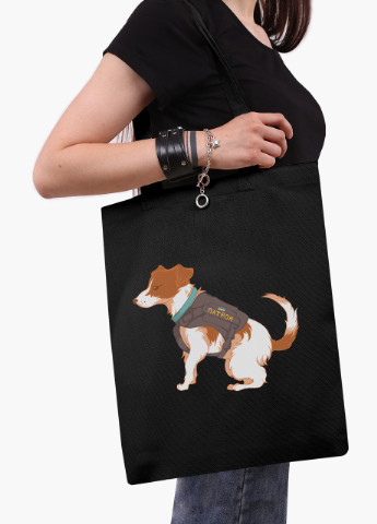 Еко сумка Патрон (9227-3767-3) чорна класична MobiPrint (253110187)