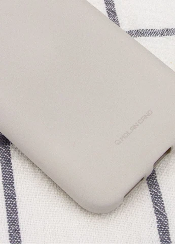 TPU чохол Smooth для Samsung Galaxy A02 Сірий (is_00000042940_6) Molan Cano (238480699)