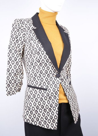 Комбинированный кэжуал пиджак Only - геометрический - демисезонный