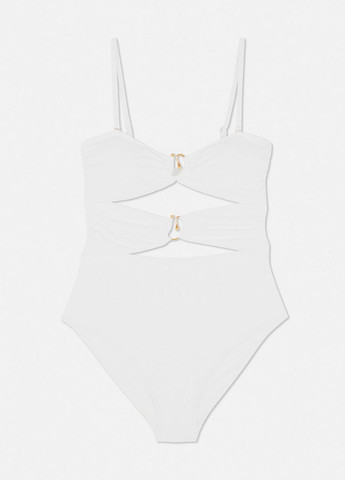 Білий демісезонний купальник суцільний Primark