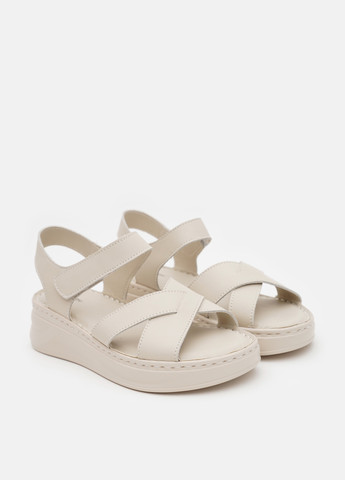 Молочные босоножки Lola Andy на липучке