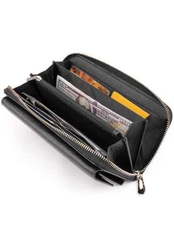 Жіночий шкіряний гаманець 20х10х2 см st leather (252132073)