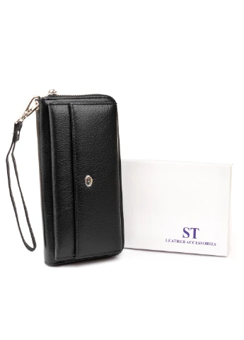 Жіночий шкіряний гаманець 20х10х2 см st leather (252132073)
