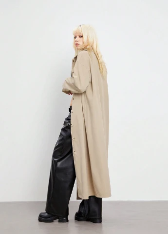 Плащ SHEIN на гудзиках демісезон (342068326)