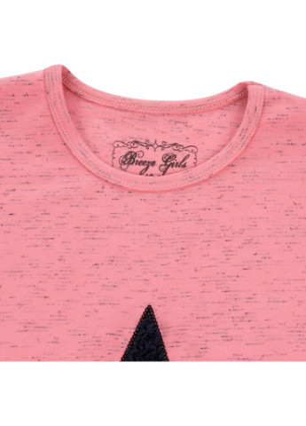 Синий демисезонный костюм десткий с объемной аппликацией (8401-110g-coral) Breeze