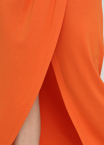 Оранжевая кэжуал однотонная юбка B.C. Best Connections на запах