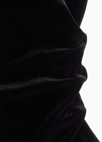 Черное кэжуал платье H&M однотонное