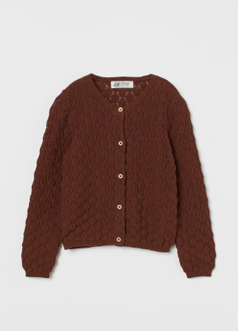 Коричневый кардиган H&M