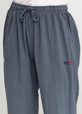 Серые кэжуал летние прямые брюки Essa