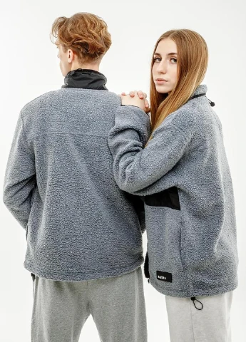 Толстовка 1852-HEATHERGREY Rains Tops Grey (367034339)