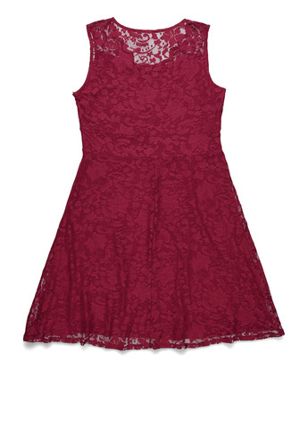 Красное кэжуал платье а-силуэт Anna Field однотонное