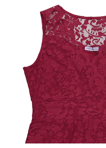 Красное кэжуал платье а-силуэт Anna Field однотонное