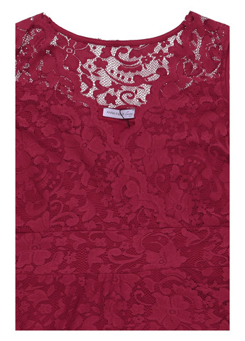 Красное кэжуал платье а-силуэт Anna Field однотонное