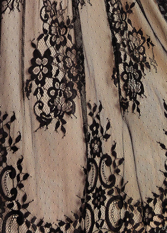 Чорна святковий, вечірня, кежуал сукня кльош, а-силует SHEIN з квітковим принтом