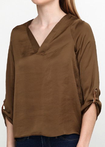 Оливковая демисезонная блуза Vero Moda