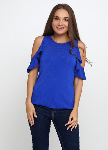 Синяя летняя блуза Pieszak