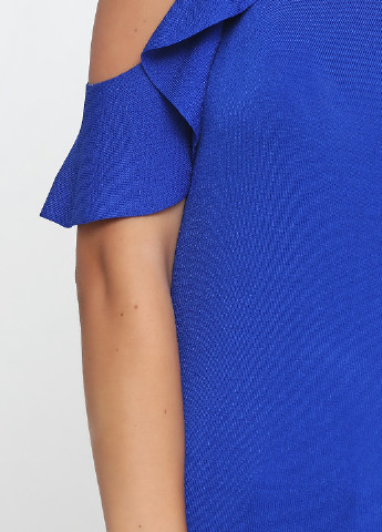 Синя літня блуза Pieszak
