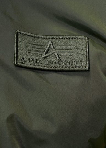 Оливковая (хаки) демисезонная куртка Alpha Industries