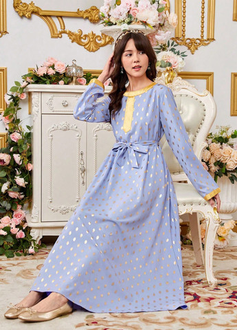 Светло-фиолетовое платье SHEIN (329532938)