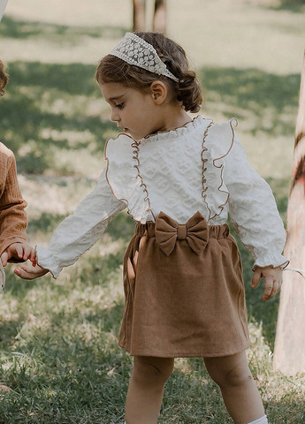 Комбінований демісезонний костюм (блуза, спідниця) спідничний SHEIN