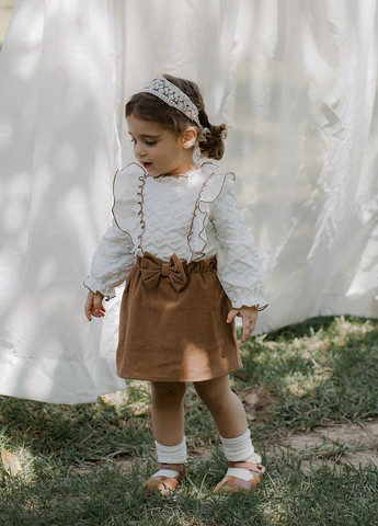 Комбінований демісезонний костюм (блуза, спідниця) спідничний SHEIN