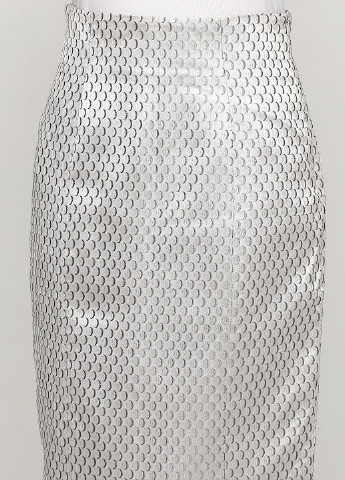 Светло-серая кэжуал с геометрическим узором юбка Antonio Pernas карандаш