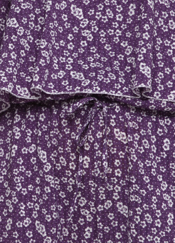 Комбінезон Gator комбінезон-брюки квітковий світло-фіолетовий кежуал