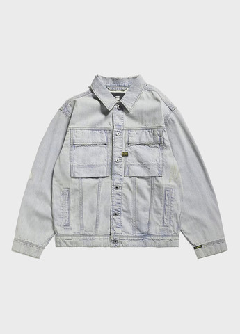Сіро-голубий демісезонна куртка G-Star Raw