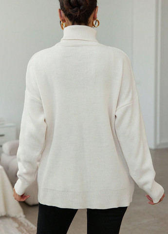 Белый демисезонный джемпер джемпер SHEIN