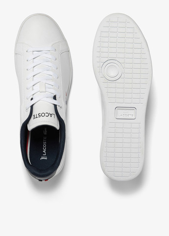 Білі кеди Lacoste Carnaby Pro