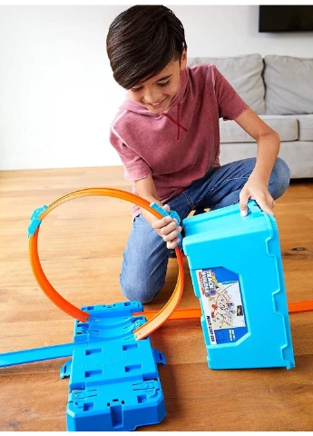 Трек Hot Wheels Track Builder Multi-Loop Box Петля 3 в 1 Коробка для трюков (GWT43) Mattel (255665504)