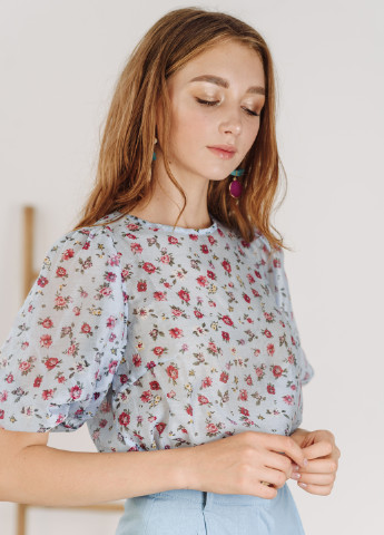 Блакитна блузка Azuri